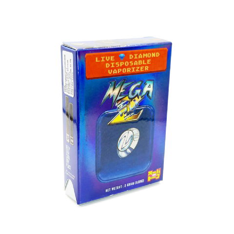 Super Dope Live Diamond Resin Mega Z Blue 2 Grams (2g) Disposable Vape