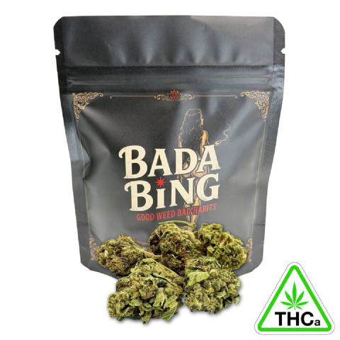 Bada Bing Girl Scout Cookies (Indica) 1/8 Ounce (3.5g) Flower (THCa)
