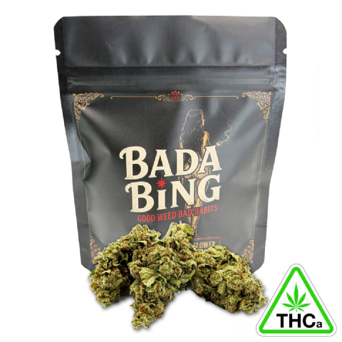 Bada Bing Cotton Candy (Hybrid) 1/2 Ounce (14g) Flower (THCa)