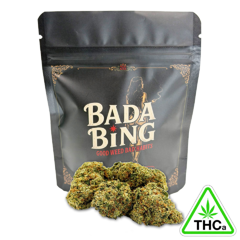 Bada Bing Blueberry Punch (Sativa) 1/8 Ounce (3.5g) Flower (THCa)