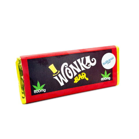 Wonka Bar Cannabis Infused Vanilla Cream Cookies 6000mg Edible Chocolate Bar