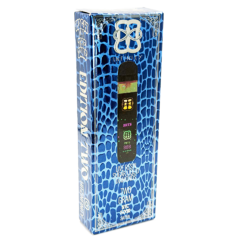 Infinity Hitz NYC Sour (Sativa) 2 Grams (2g) Disposable Vape