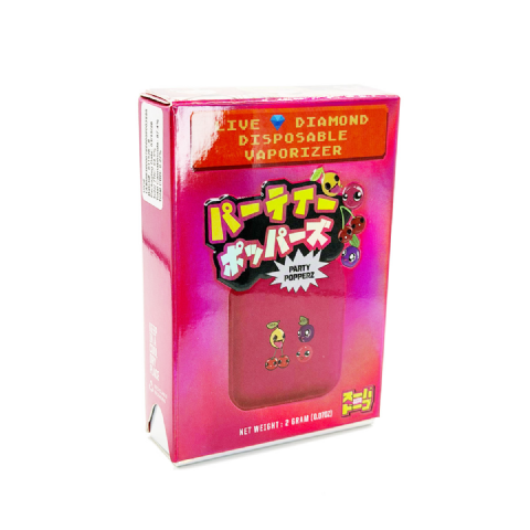 Super Dope Live Diamond Resin Party Popperz 2 Grams (2g) Disposable Vape