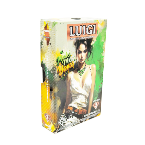 Luigi Live Resin Liquid Diamond Bundle Emerald Belts (Hybrid) 2 Grams (2g) Disposable Vape