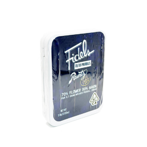 Fidel 70/30s Flower Hash Runtz 3.5 Grams (3.5g) Cannabis Infused Pre-Rolls (5-Pack)
