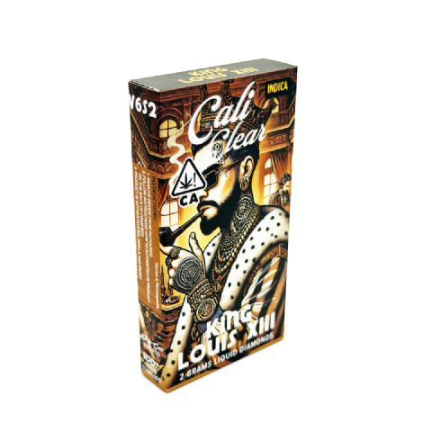 Cali Clear Liquid Diamonds King Louis XIII (Indica) 2 Grams (2g) Disposable Vape