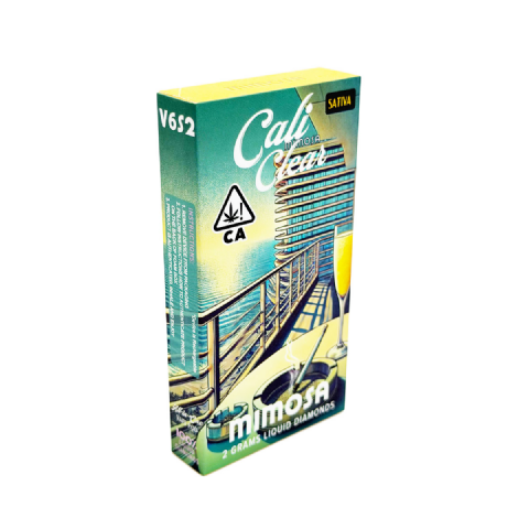 Cali Clear Liquid Diamonds Mimosa (Sativa) 2 Grams (2g) Disposable Vape