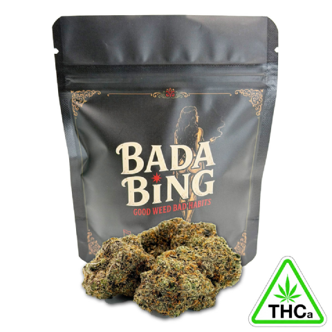 Bada Bing Mochi Gelato (Hybrid) 1/2 Ounce (14g) Flower (THCa)