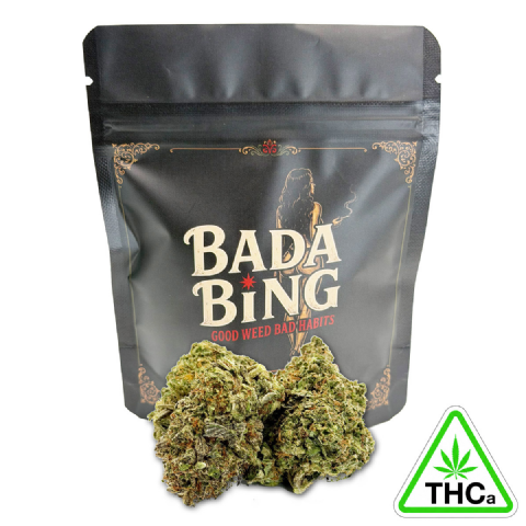 Bada Bing Blue Sapphire (Sativa) 1/2 Ounce (14g) Flower (THCa)