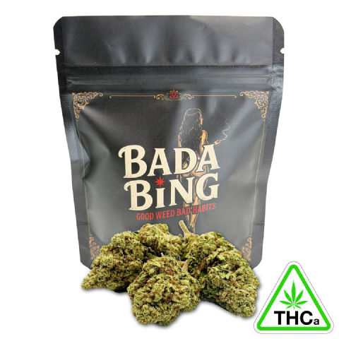 Bada Bing Super Lemon Haze (Sativa) 1/8 Ounce (3.5g) Flower (THCa)