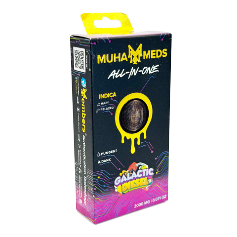 Muha Meds All-In-One Galactic Diesel (Indica) 2 Grams (2g) Disposable Vape