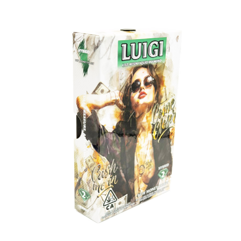Luigi Live Resin Liquid Diamond Bundle New Money Honey (Hybrid) 2 Grams (2g) Disposable Vape