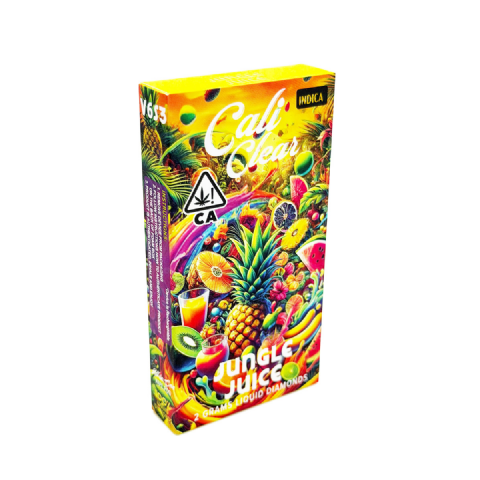 Cali Clear Liquid Diamonds Jungle Juice (Indica) 2 Grams (2g) Disposable Vape