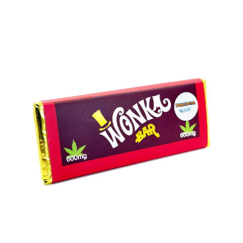 Wonka Bar Cannabis Infused Peanut Butter Crunch 6000mg Edible Chocolate Bar