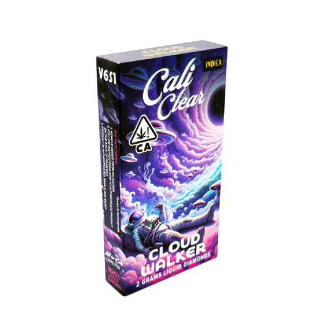 Cali Clear Liquid Diamonds Cloud Walker (Indica) 2 Grams (2g) Disposable Vape