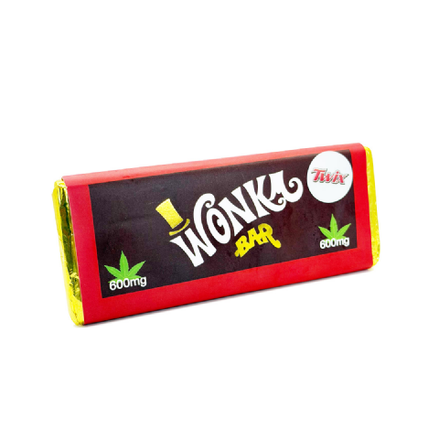 Wonka Bar Cannabis Infused Twix 6000mg Edible Chocolate Bar