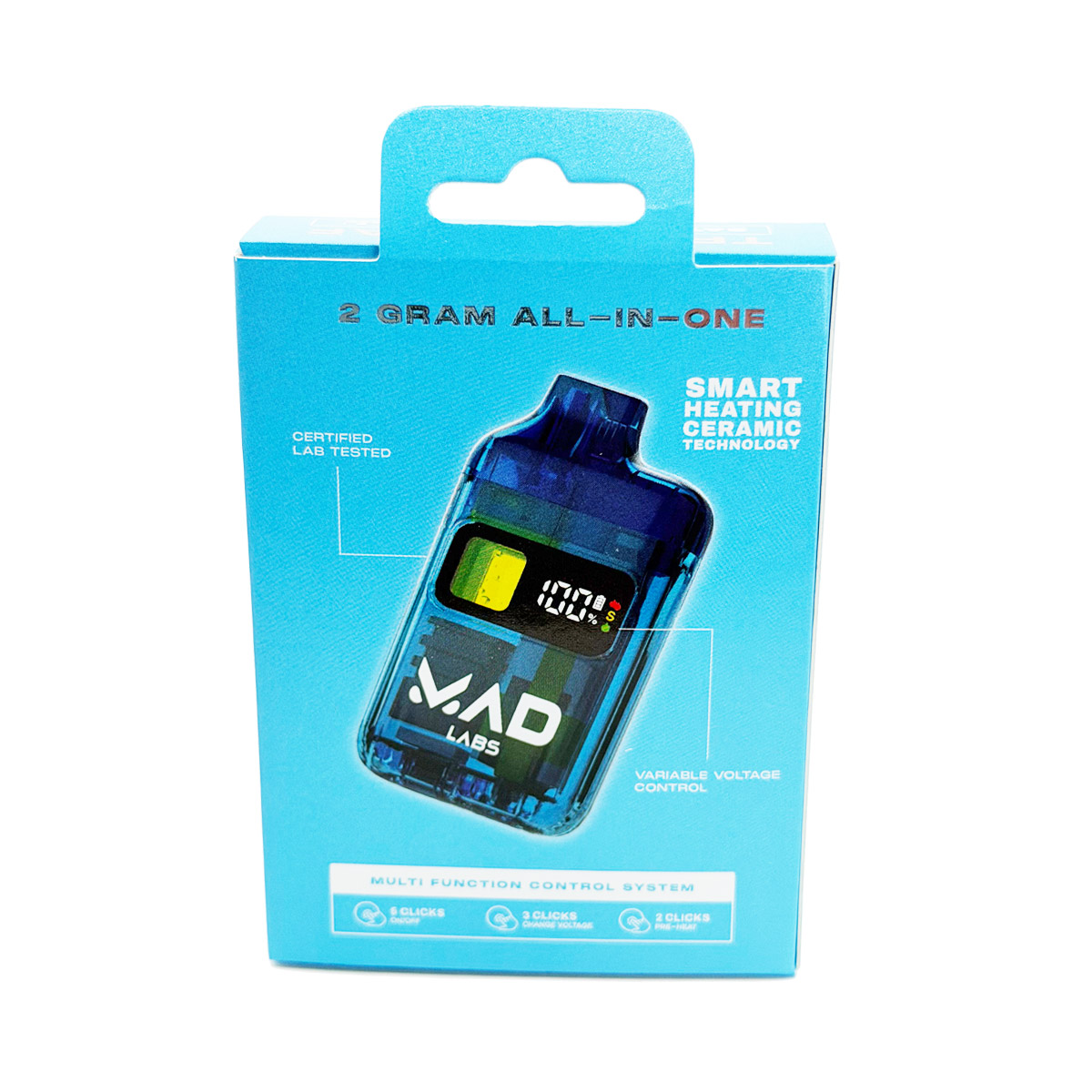 Mad Labs All In One Cannabis Tropical AF (Sativa) 2 Grams (2g) Disposable Vape