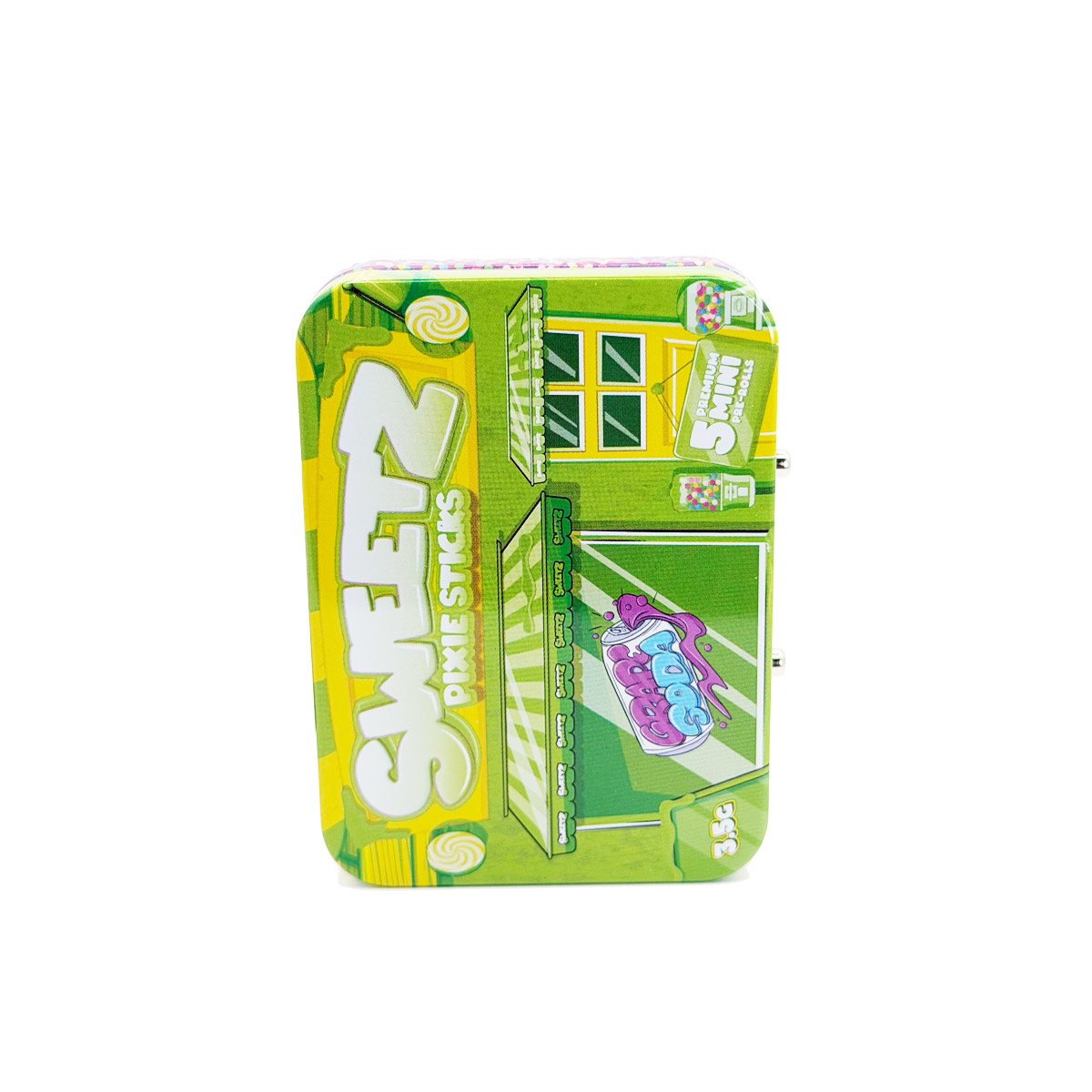 Sweetz Pixie Sticks Grape Soda 3.5 Grams (3.5g) Premium Cannabis Infused Pre-Rolls (5-Pack)