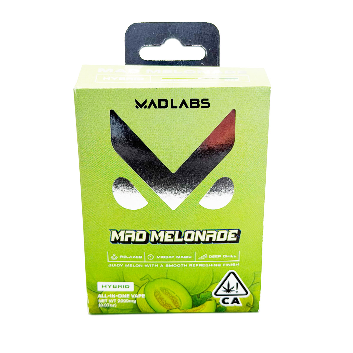 Mad Labs All In One Cannabis Mad Melonade (Hybrid) 2 Grams (2g) Disposable Vape