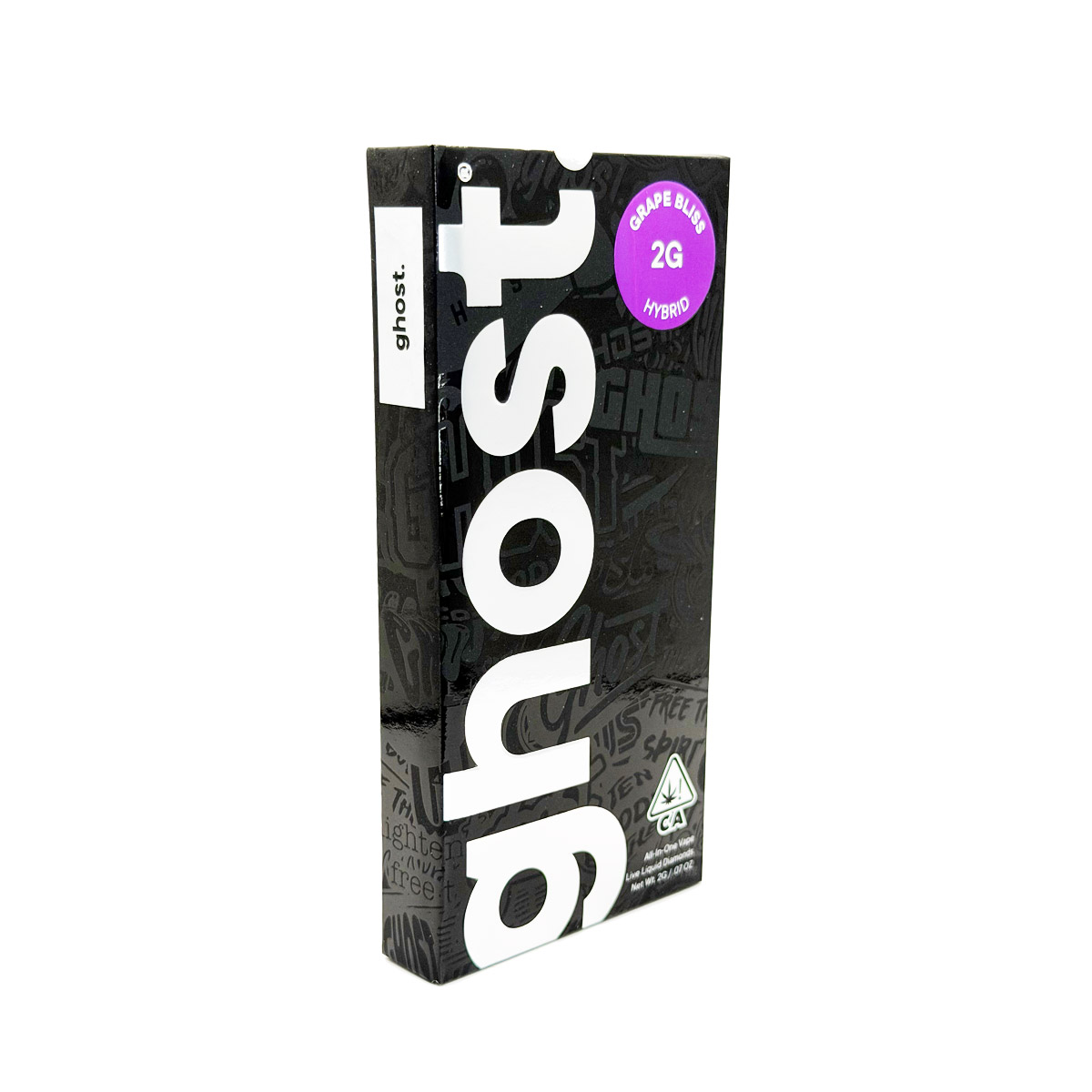 Ghost Live Liquid Diamonds All-in-One Grape Bliss (Hybrid) 2 Grams (2g) Disposable Vape