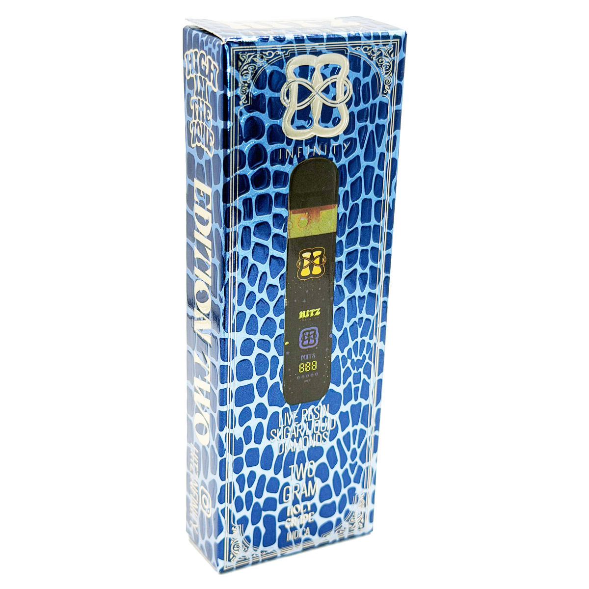 Infinity Hitz Holy Grape (Indica) 2 Grams (2g) Disposable Vape