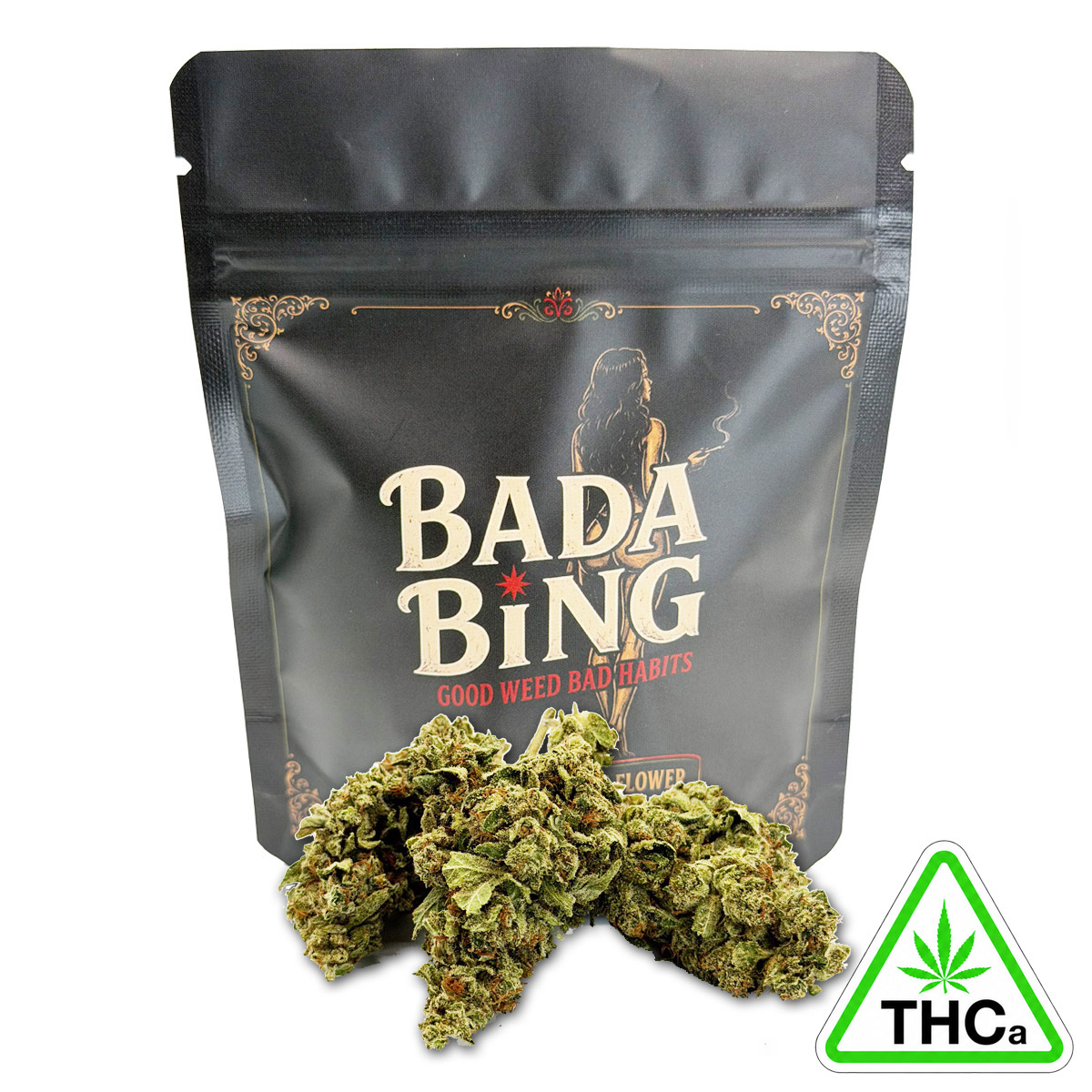 Bada Bing Cotton Candy (Hybrid) 1/2 Ounce (14g) Flower (THCa)