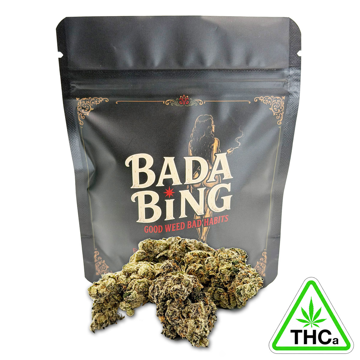 Bada Bing Jet Fuel (Sativa) 1/2 Ounce (14g) Flower (THCa)