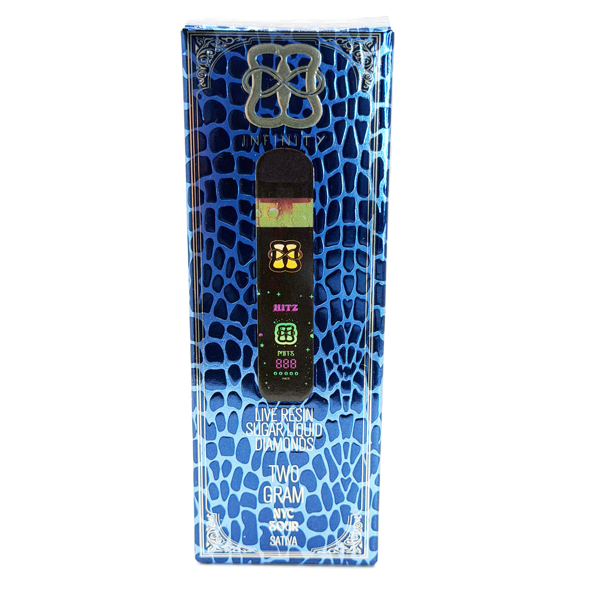 Infinity Hitz NYC Sour (Sativa) 2 Grams (2g) Disposable Vape