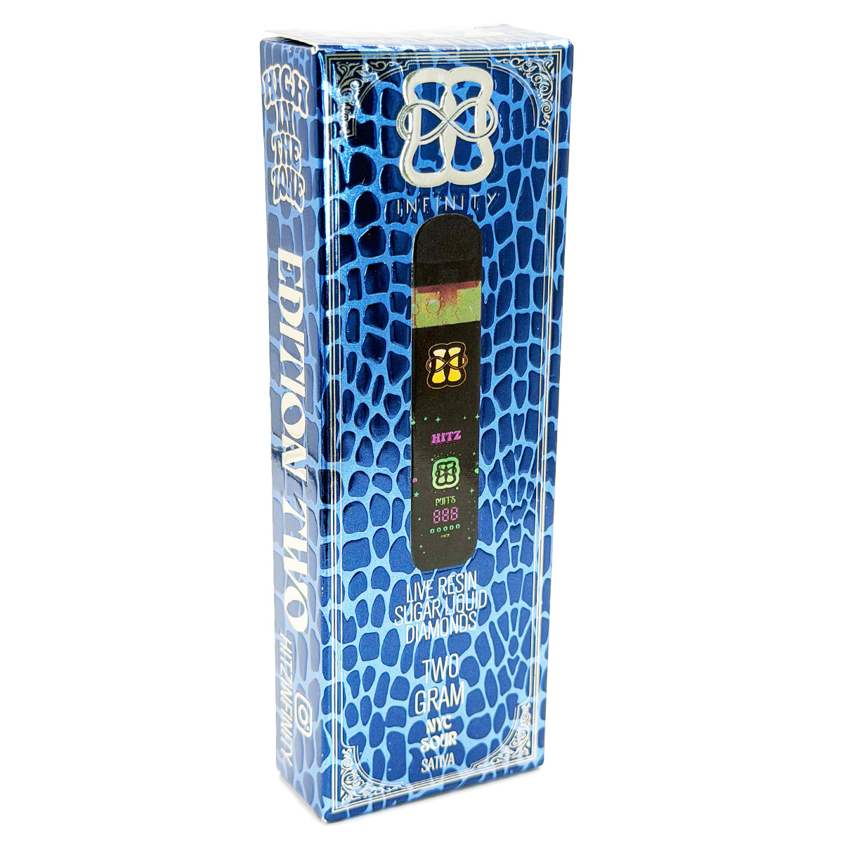 Infinity Hitz NYC Sour (Sativa) 2 Grams (2g) Disposable Vape