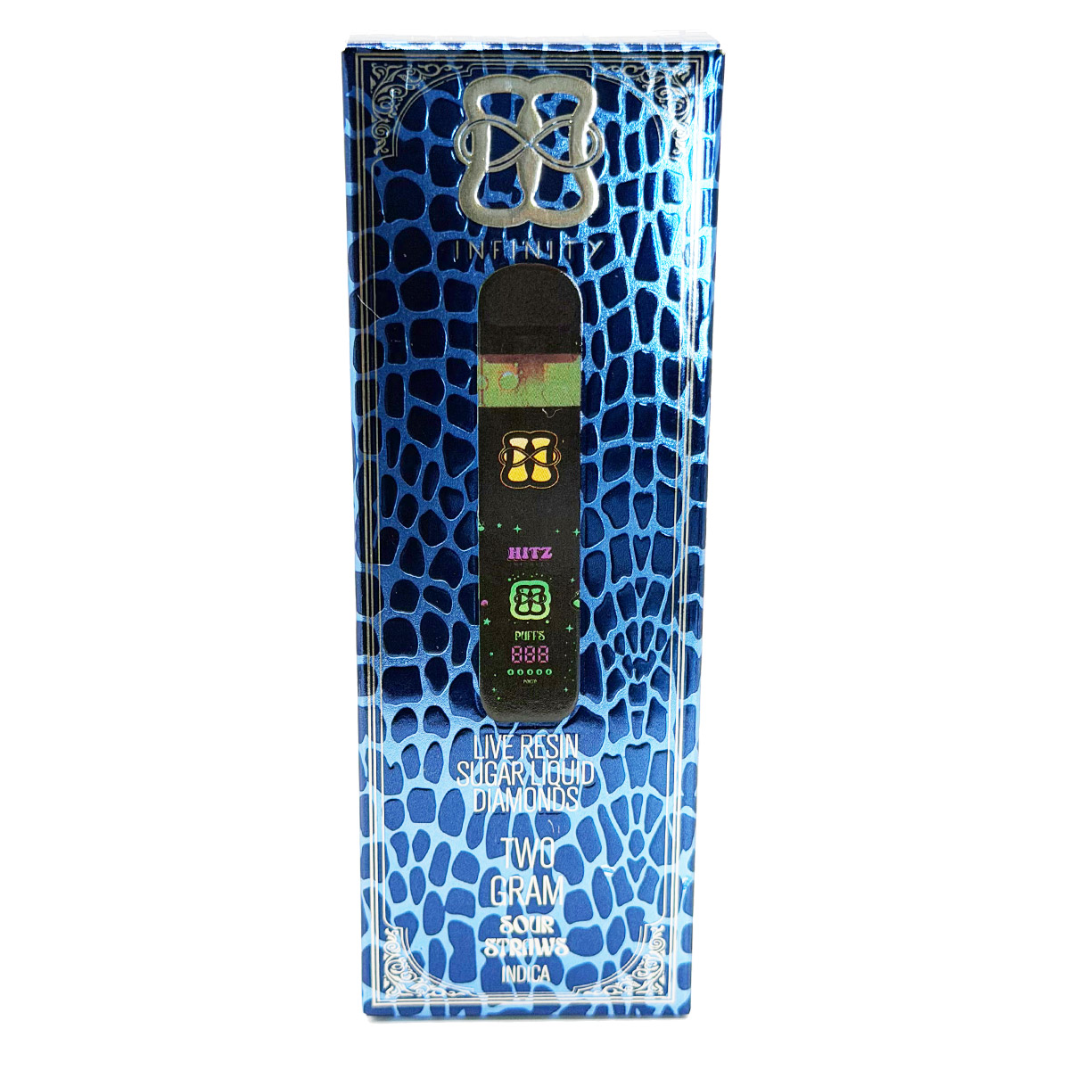 Infinity Hitz Sour Straws (Indica) 2 Grams (2g) Disposable Vape