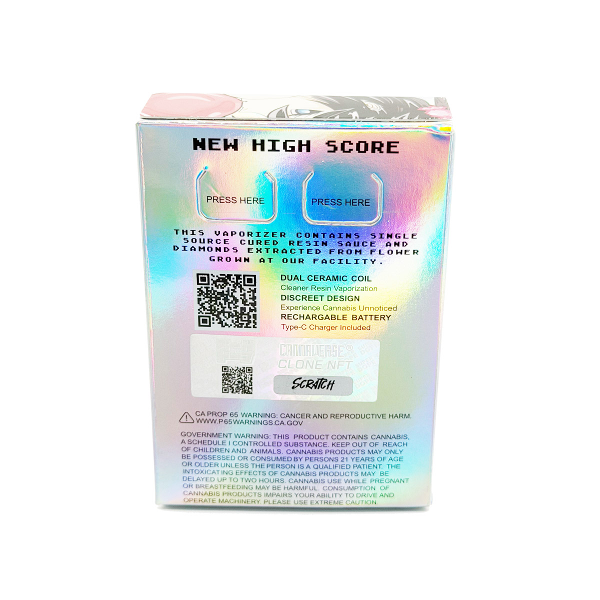 Super Dope Live Diamond Resin Bubblegum Popperz 2 Grams (2g) Disposable Vape