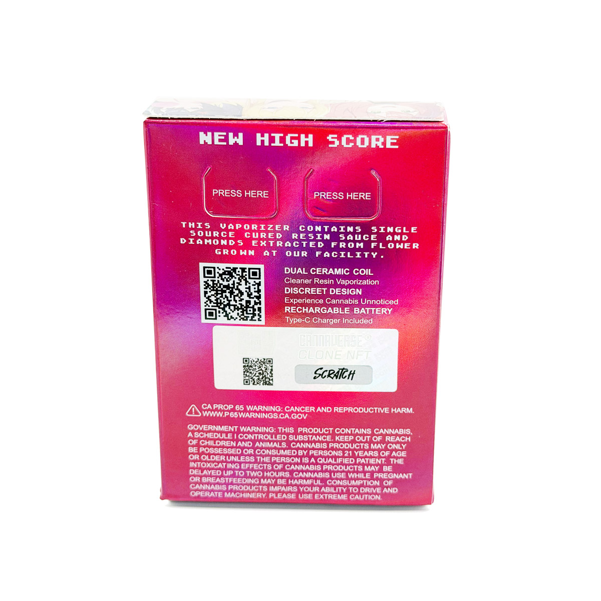 Super Dope Live Diamond Resin Party Popperz 2 Grams (2g) Disposable Vape