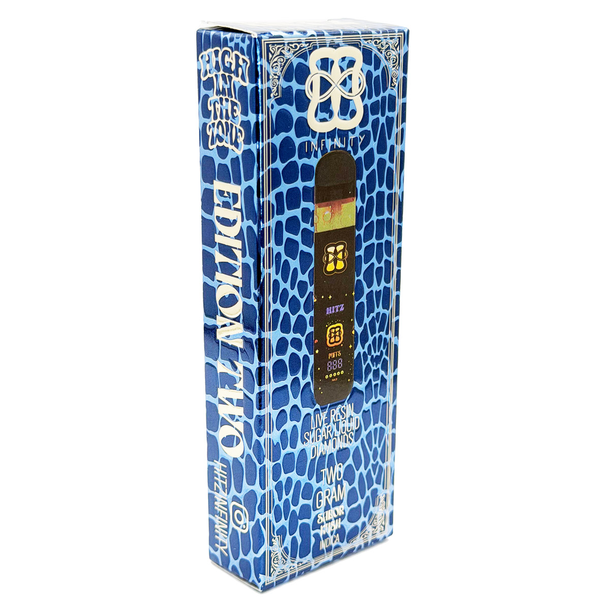 Infinity Hitz Kush Mintz (Indica) 2 Grams (2g) Disposable Vape