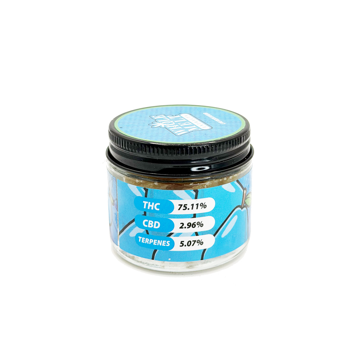 Whole Melt Extracts Blue Guava Gelato 1oz Live Resin Sugar Cannabis Concentrate