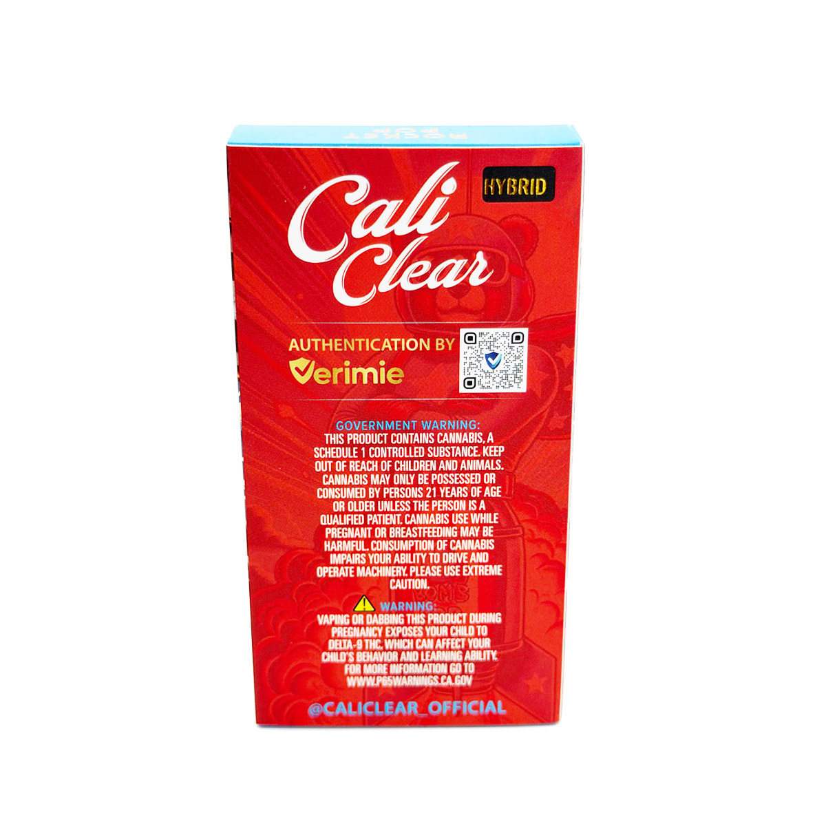 Cali Clear Liquid Diamonds Rocket Pop (Hybrid) 2 Grams (2g) Disposable Vape