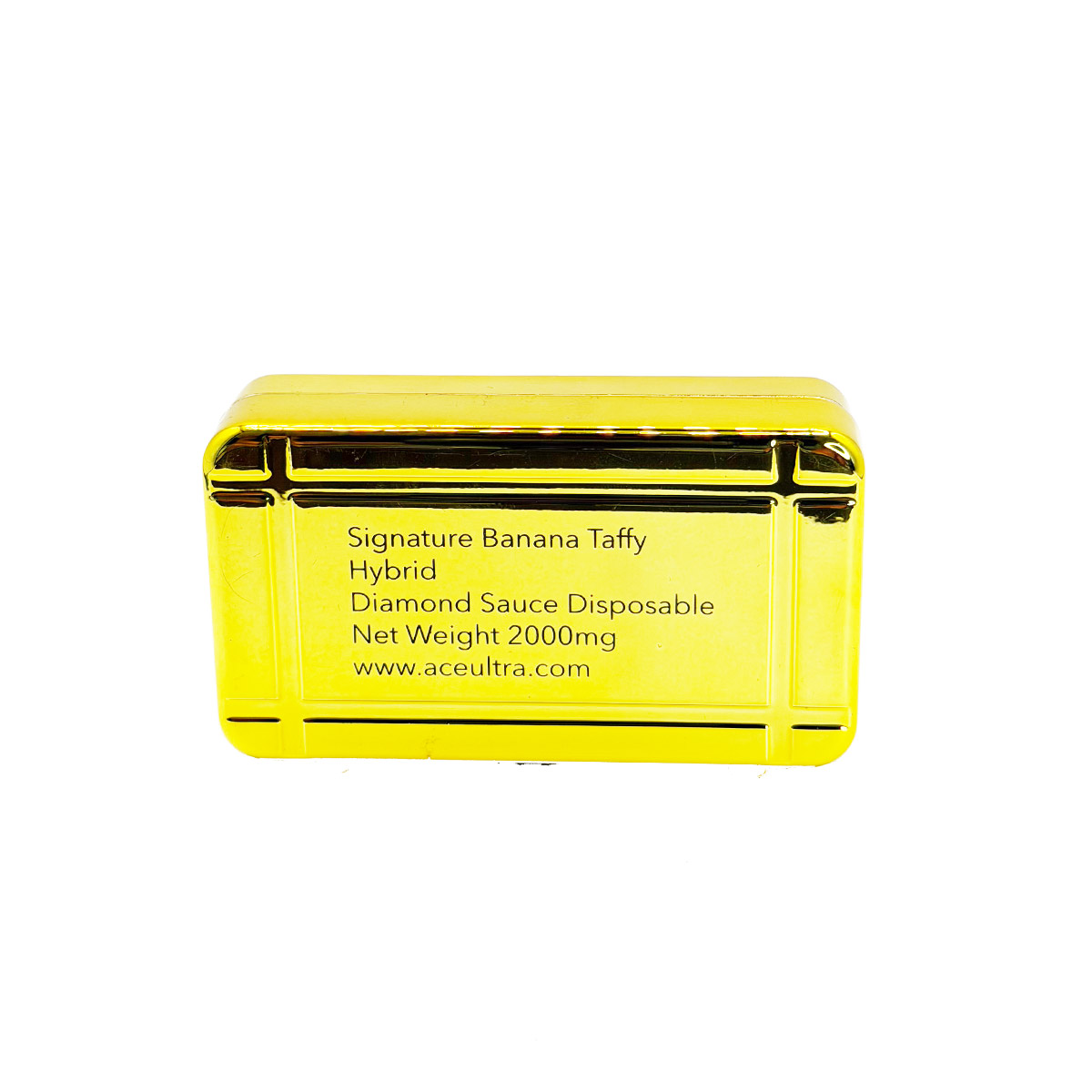 Ace Ultra Premium Diamond Sauce Signature Banana Taffy (Hybrid) 2 Grams (2g) Disposable Vape