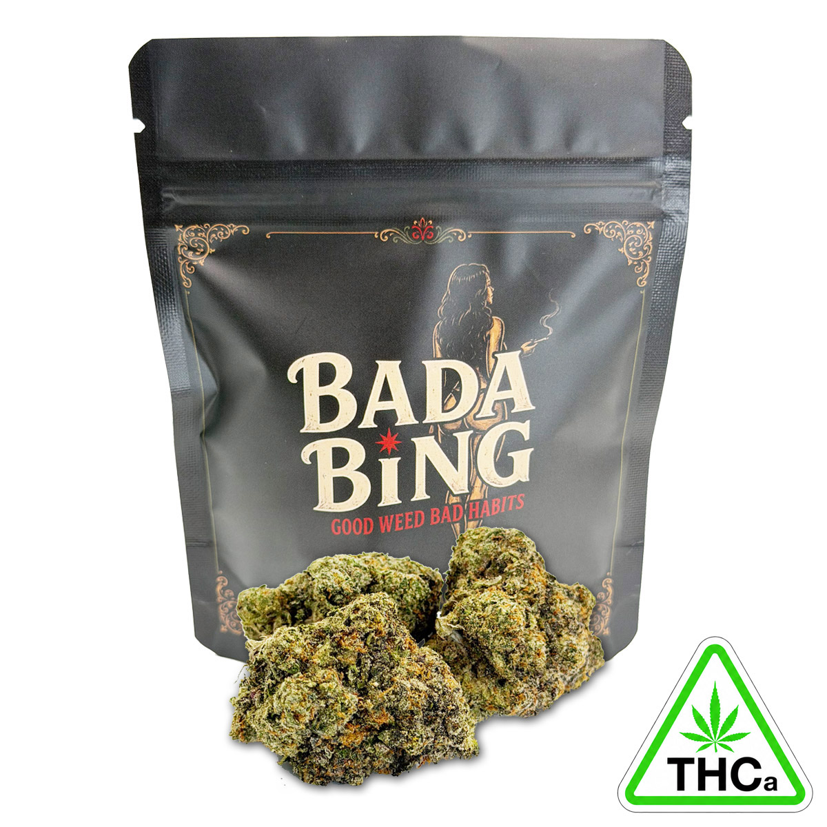 Bada Bing Black Lemonade (Hybrid) 1/2 Ounce (14g) Flower (THCa)