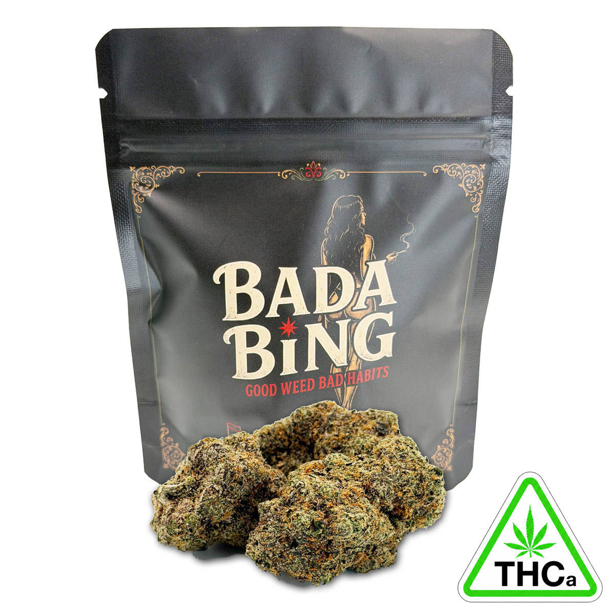 Bada Bing Mochi Gelato (Hybrid) 1/8 Ounce (3.5g) Flower (THCa)