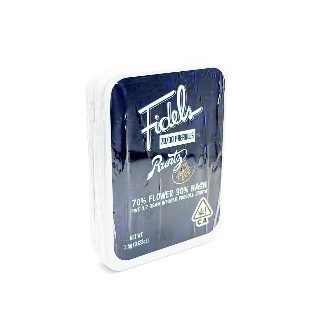 Fidel 70/30s Flower Hash Runtz 3.5 Grams (3.5g) Cannabis Infused Pre-Rolls (5-Pack)