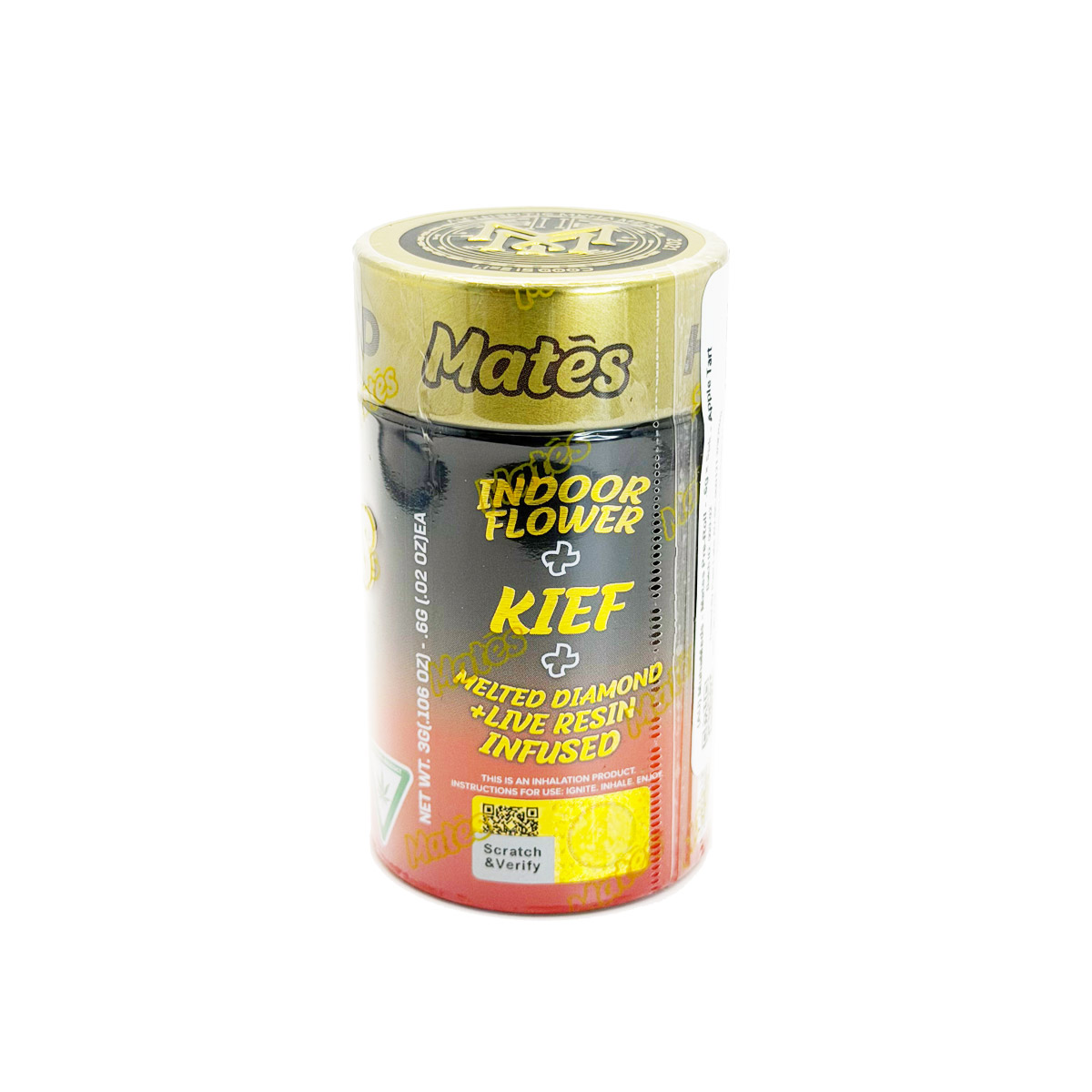 Muha Meds Mates Apple Tart (Hybrid) 6 Grams (6g) Infused Pre-Rolls (5-Pack)