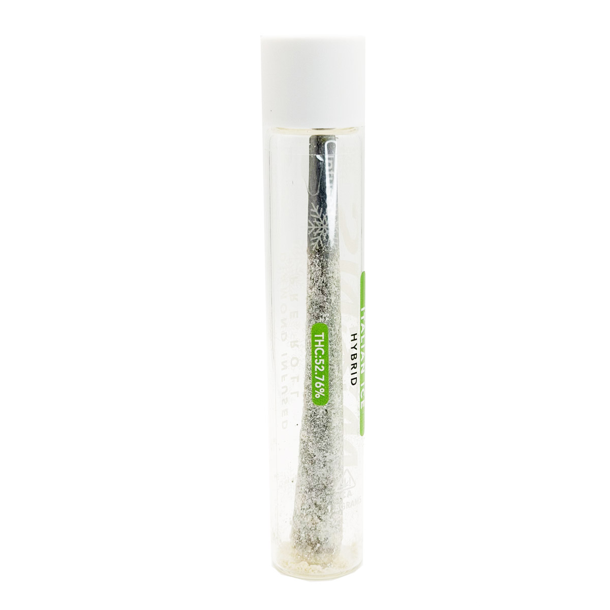 Snow Diamond Infused Italian Ice (Hybrid) 1.5 Grams (1.5g) Infused Pre-Roll (1-Pack)