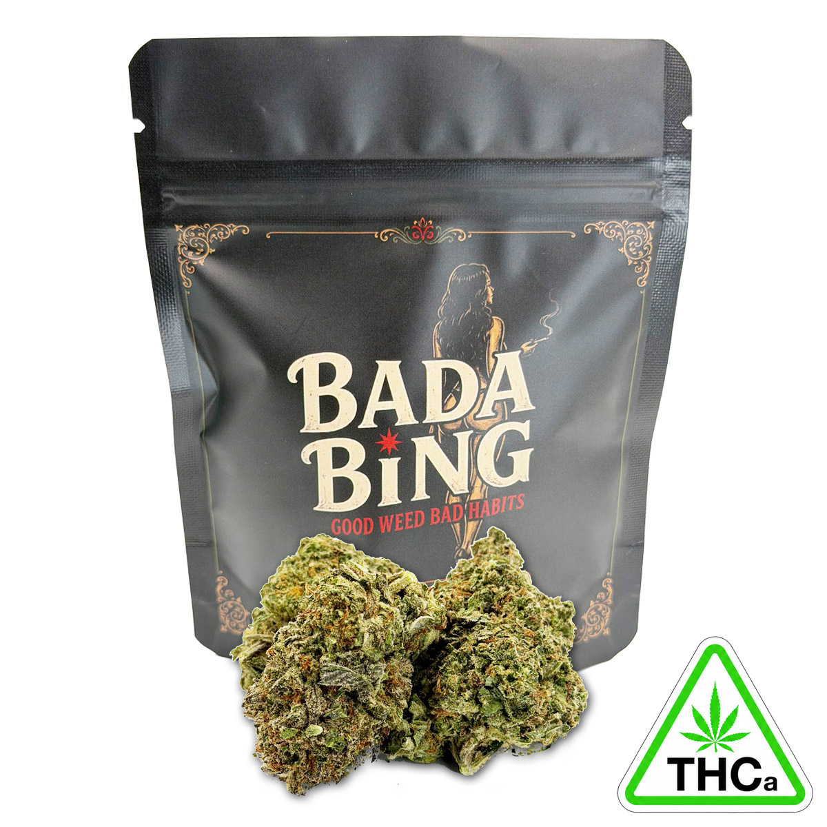 Bada Bing Blue Sapphire (Sativa) 1/2 Ounce (14g) Flower (THCa)