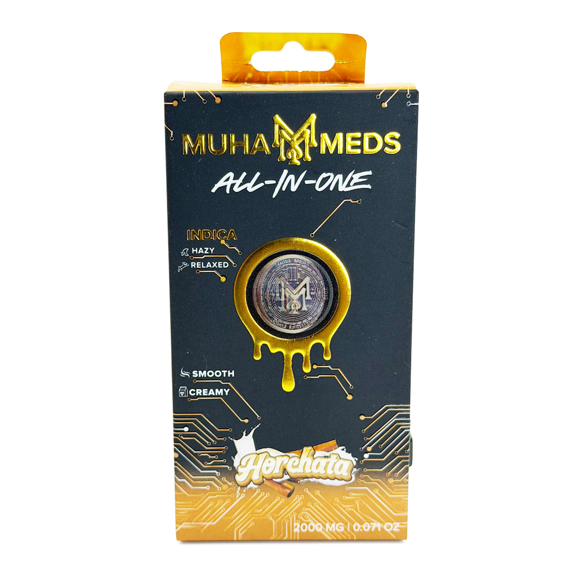 Muha Meds All-In-One Horchata (Indica) 2 Grams (2g) Disposable Vape