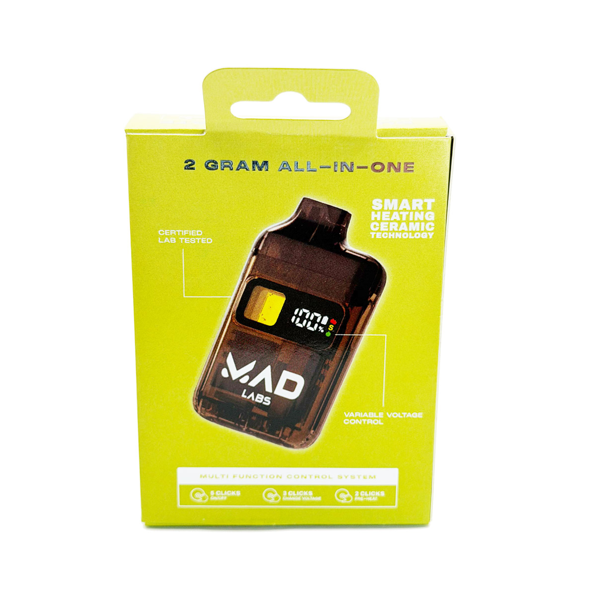 Mad Labs All In One Cannabis Dubai Chocolate (Sativa) 2 Grams (2g) Disposable Vape