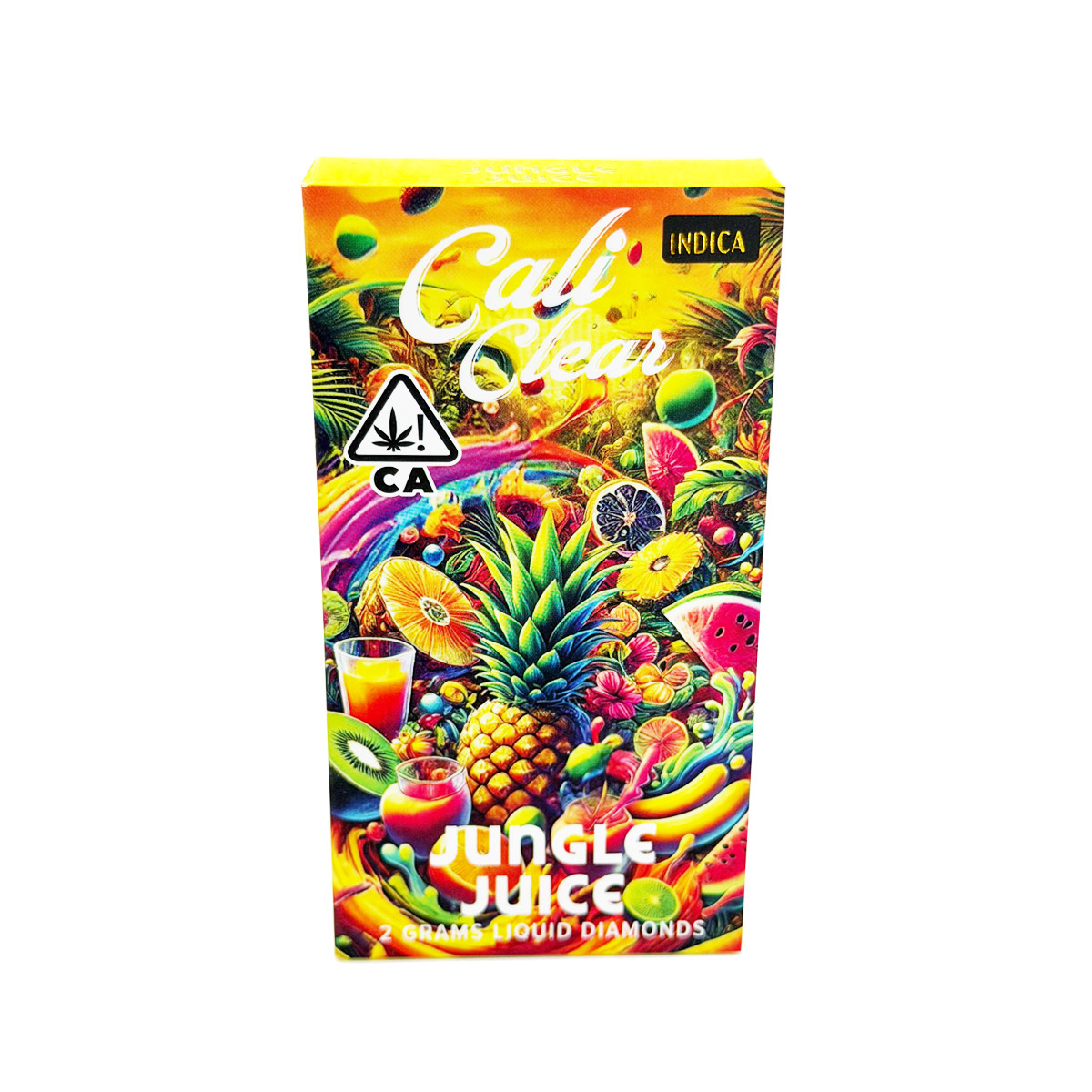 Cali Clear Liquid Diamonds Jungle Juice (Indica) 2 Grams (2g) Disposable Vape