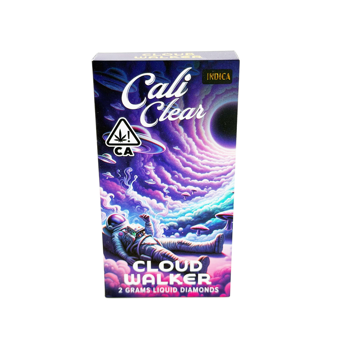 Cali Clear Liquid Diamonds Cloud Walker (Indica) 2 Grams (2g) Disposable Vape