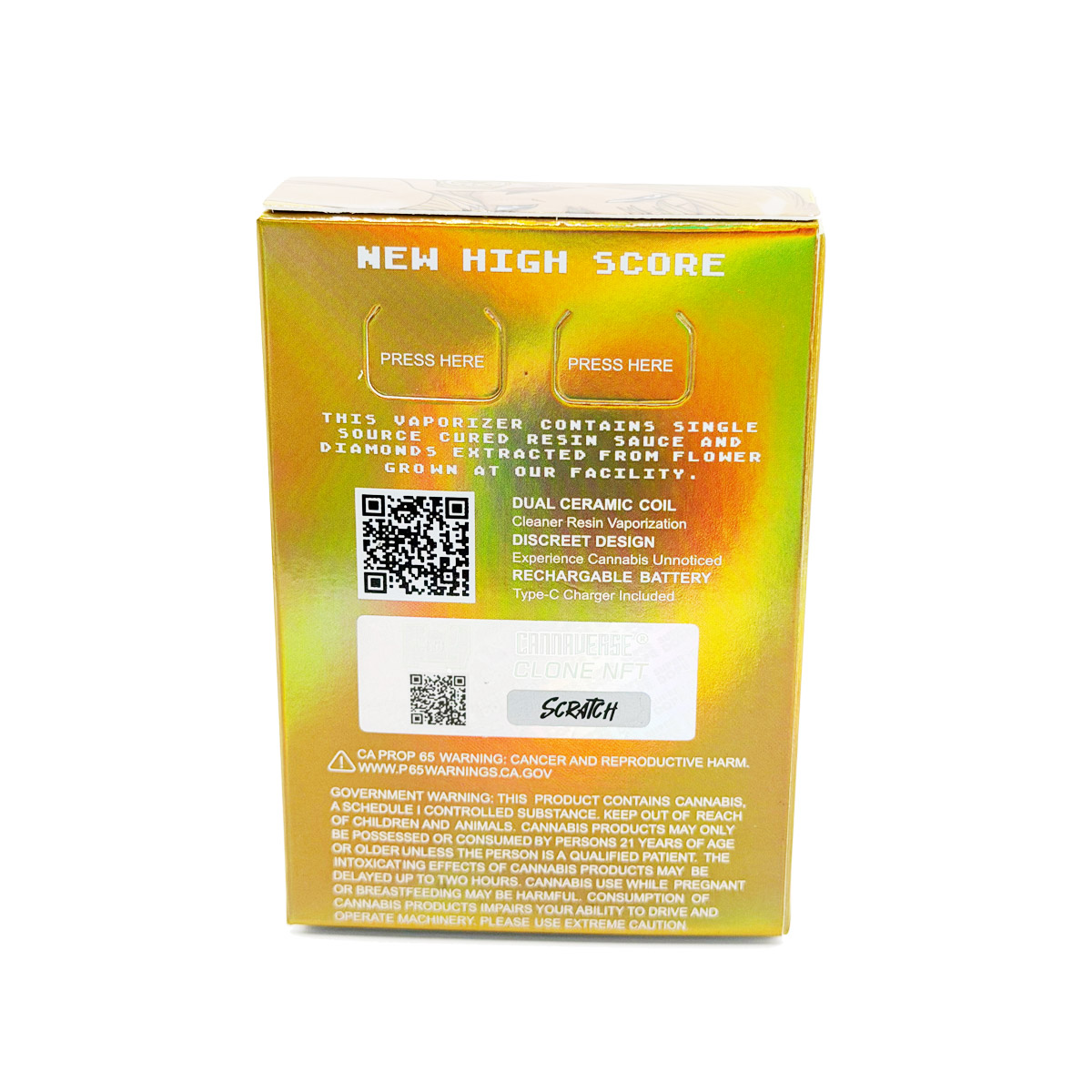 Super Dope Live Diamond Resin Lemon Popperz 2 Grams (2g) Disposable Vape