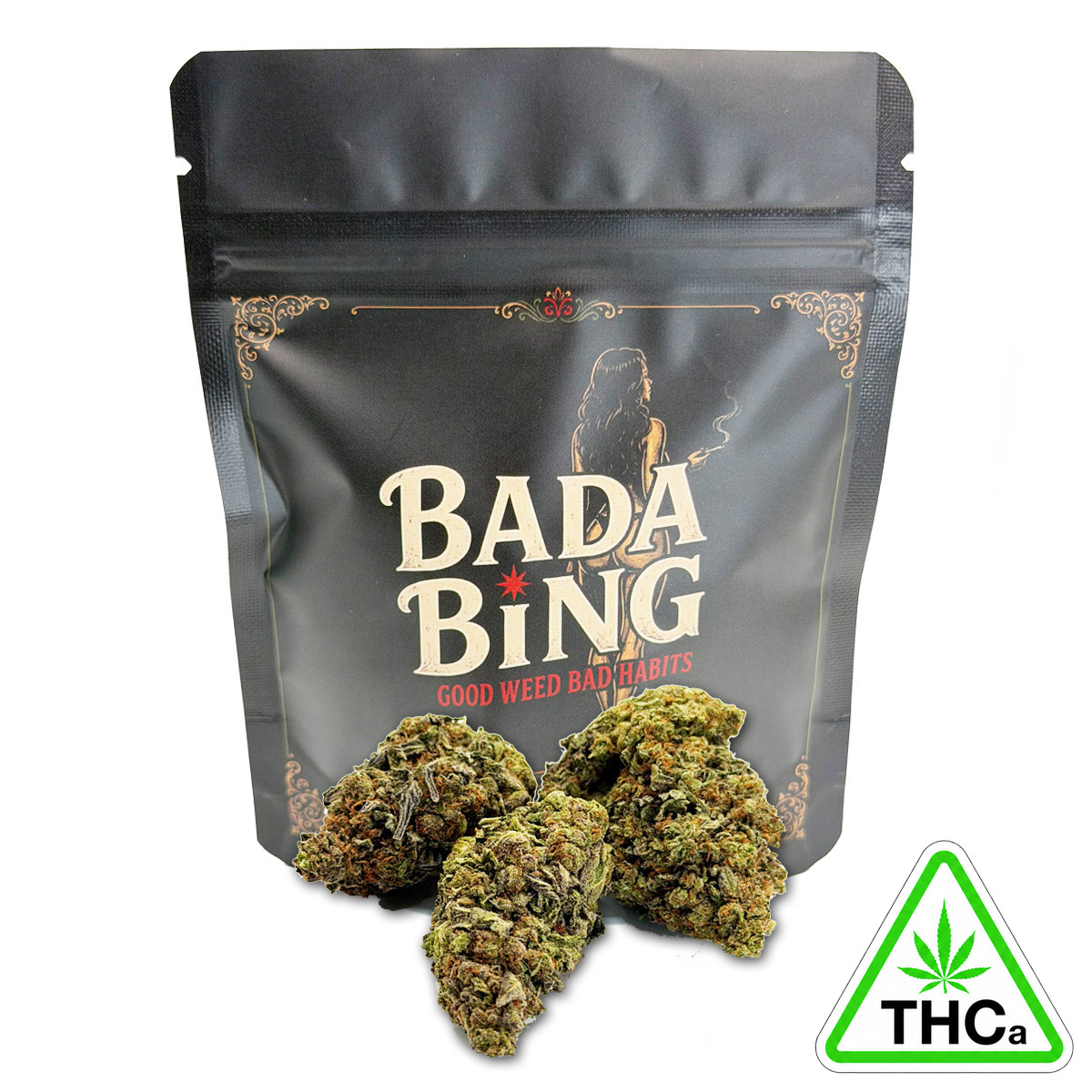 Bada Bing Peanut Butter Breath (Hybrid) 1/8 Ounce (3.5g) Flower (THCa)