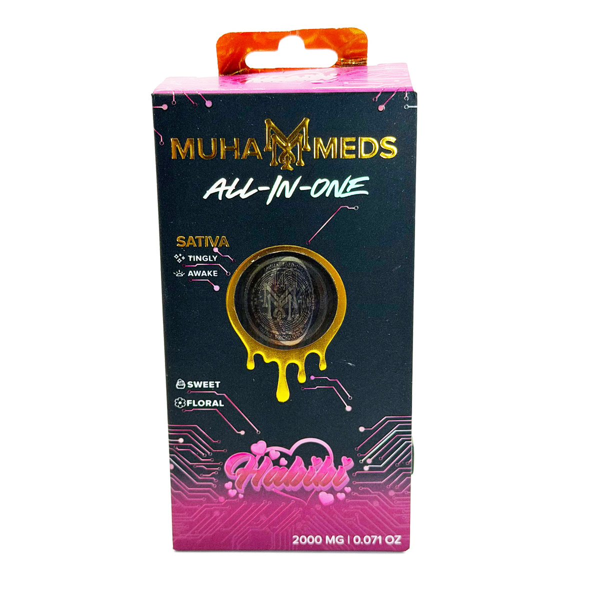 Muha Meds All-In-One Habibi (Sativa) 2 Grams (2g) Disposable Vape