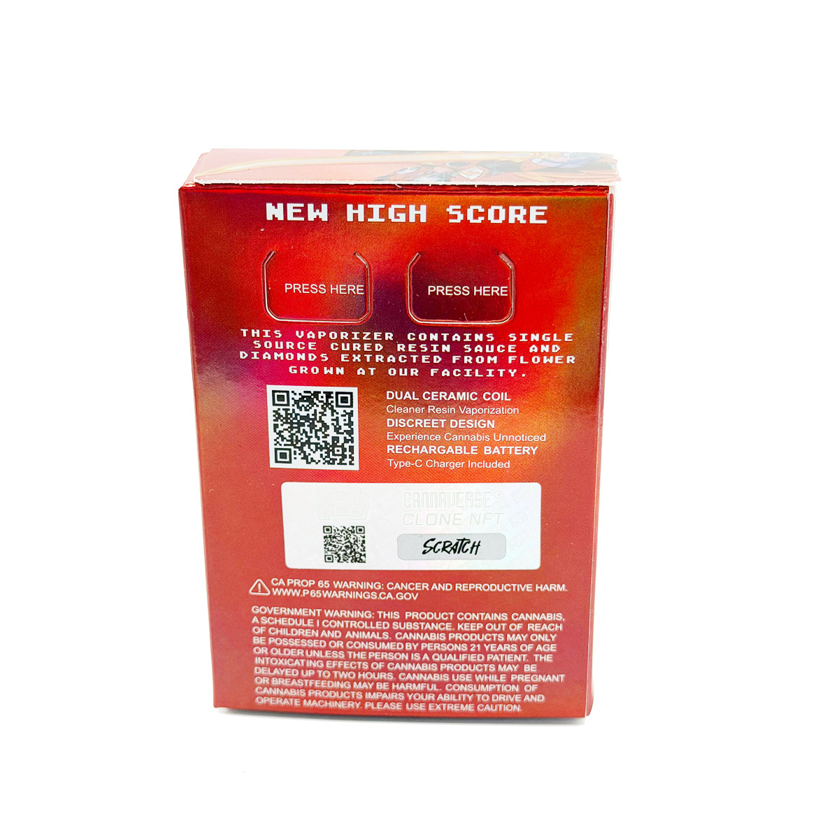 Super Dope Live Diamond Resin Mega Z Red 2 Grams (2g) Disposable Vape